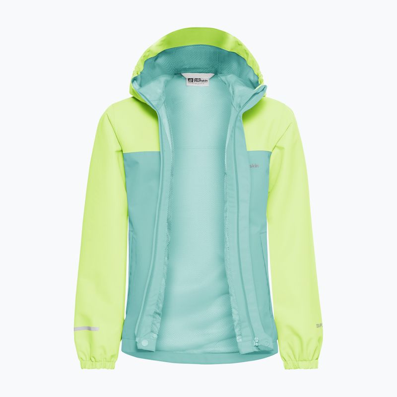 Jack Wolfskin gyermek esőkabát Tucan soft jade 14