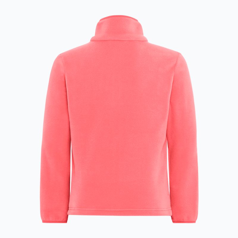 Gyermek polár pulóver Jack Wolfskin Taunus sunset coral 2