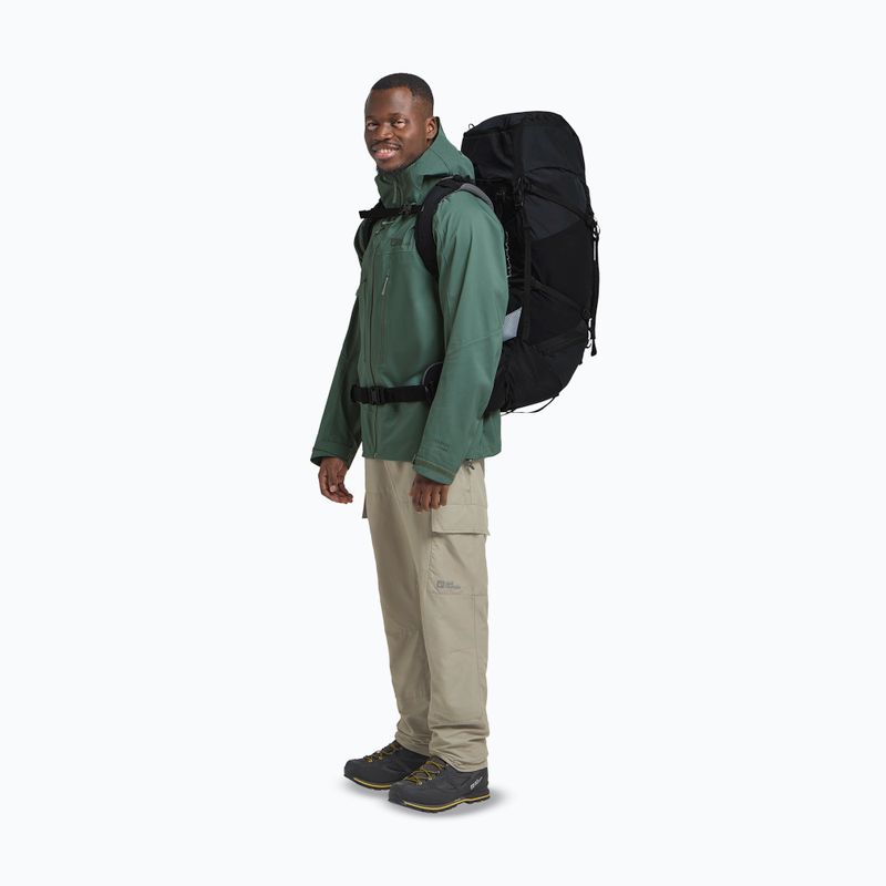Jack Wolfskin Trailflair Pro 60 l fekete túrahátizsák 17
