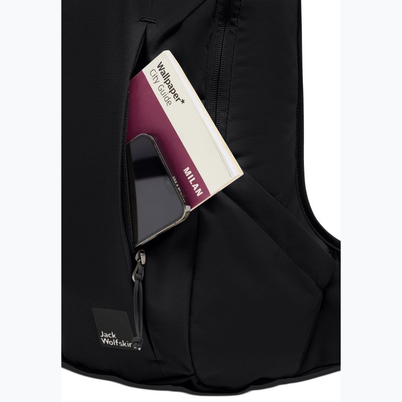 Jack Wolfskin női Waimea 15 l városi hátizsák fekete 7