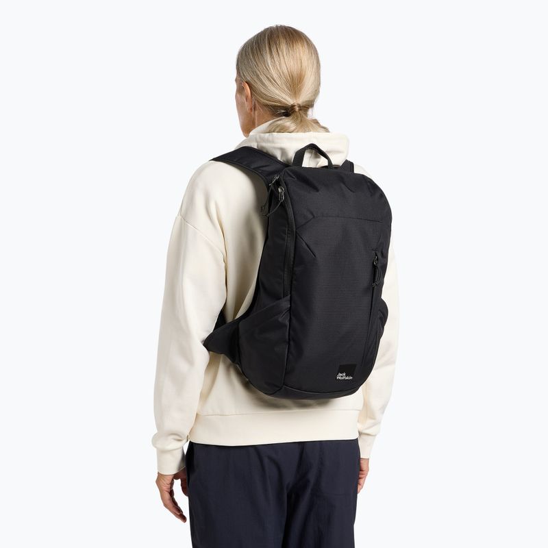 Jack Wolfskin női Waimea 15 l városi hátizsák fekete 9