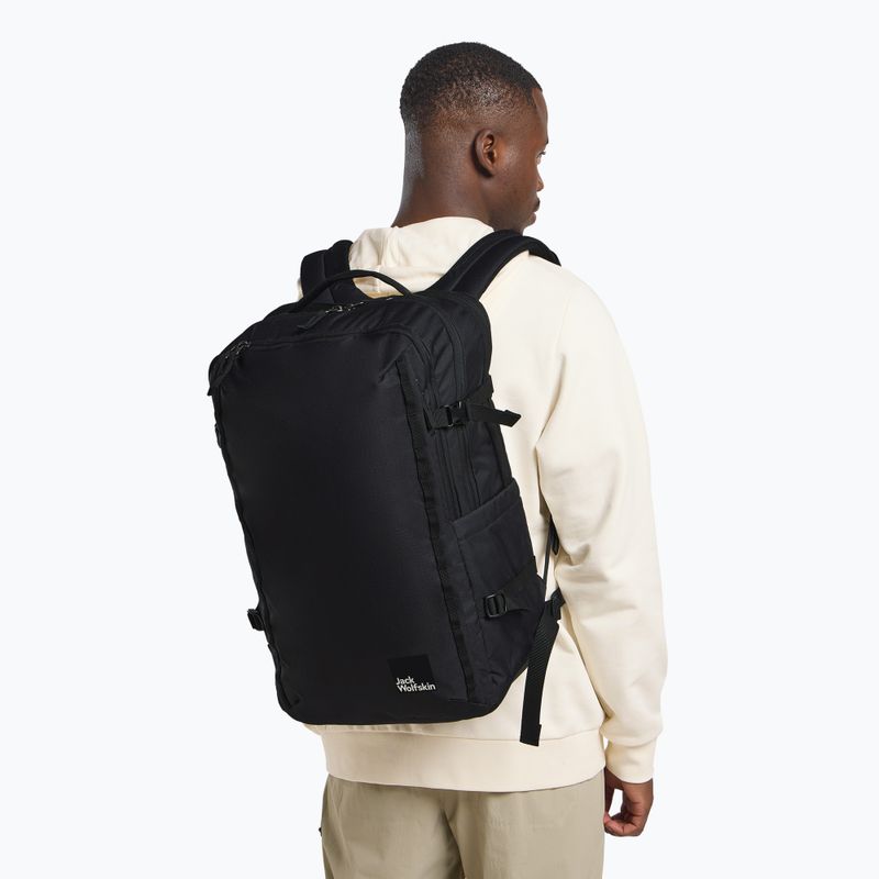 Jack Wolfskin Sierra 32 l városi hátizsák fekete 10