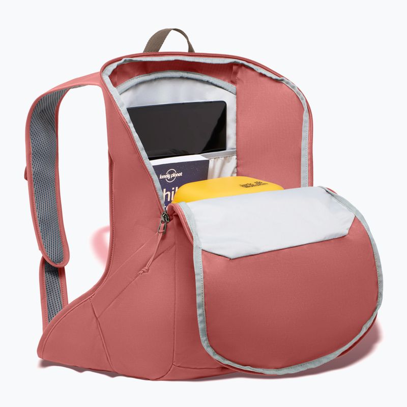 Jack Wolfskin Waimea 15 l női hátizsák ásványi piros 7