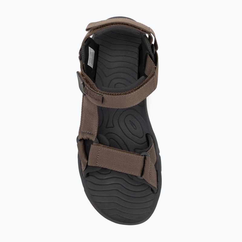 Jack Wolfskin férfi Lakewood Ride hideg kávé szandál 5