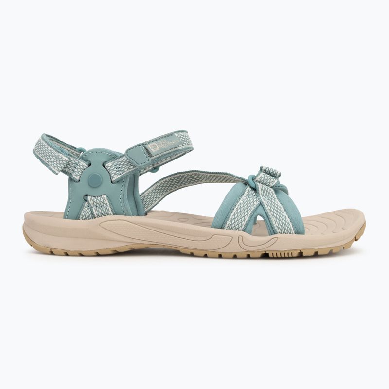 Jack Wolfskin női Lakewood Ride puha jade szandálok 2