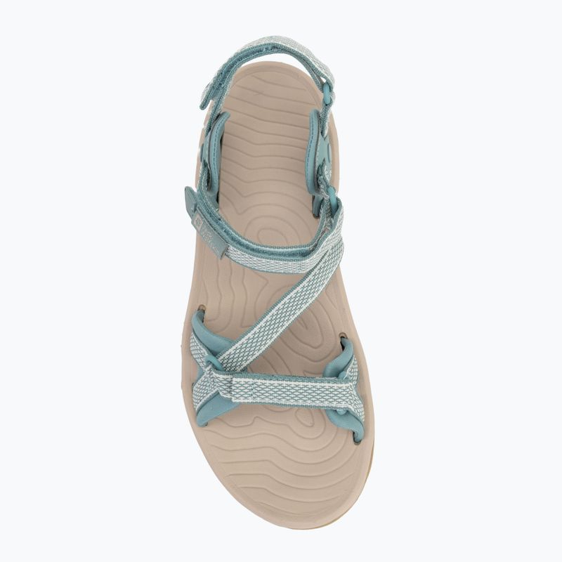 Jack Wolfskin női Lakewood Ride puha jade szandálok 5