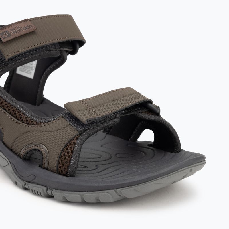 Jack Wolfskin férfi Lakewood Cruise hideg kávé szandál 7