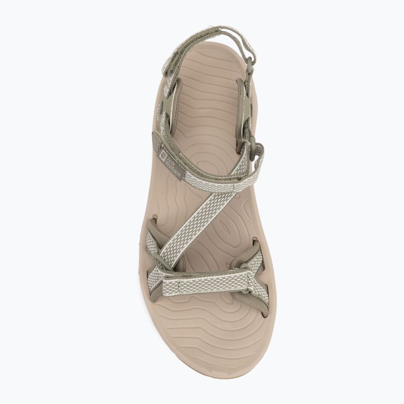 Jack Wolfskin Lakewood Ride kő női szandál 5