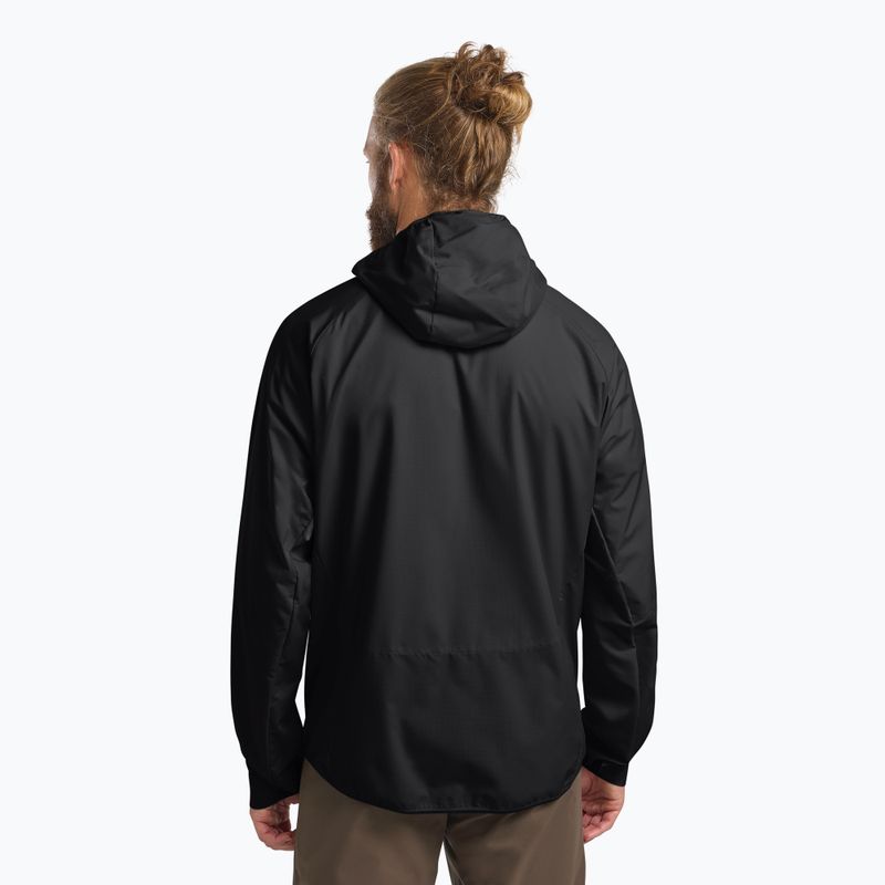 Jack Wolfskin férfi Prelight Octa fekete szélkabát 3