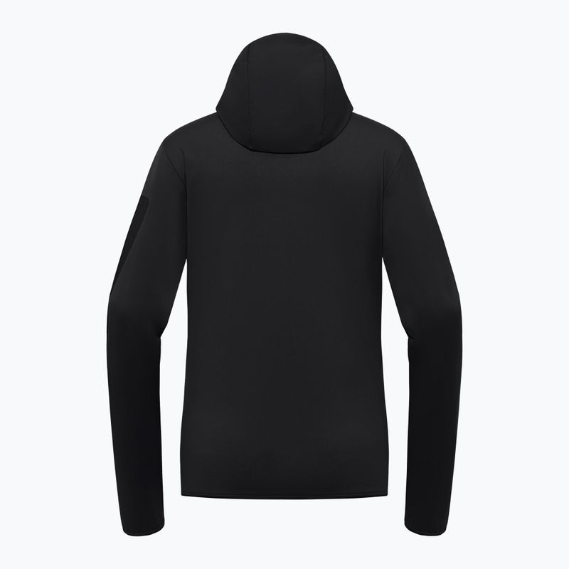 Jack Wolfskin női gyapjú Prelight Trail Hoody fekete 9