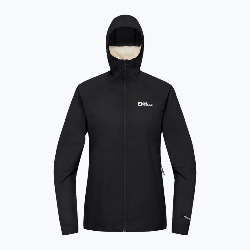 Jack Wolfskin női széldzseki Prelight Octa fekete 8