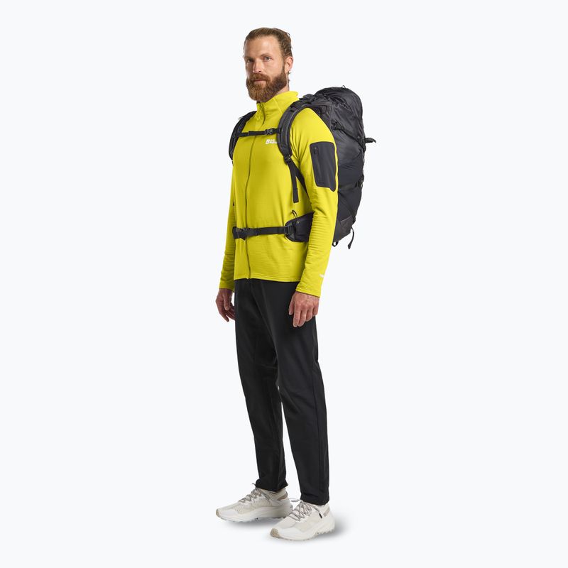 Jack Wolfskin Prelight Full Zip férfi trekking dzseki chartreuse 2