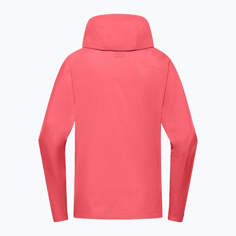 Jack Wolfskin Prelight 2.5L LT női esőkabát naplemente korall színben 9