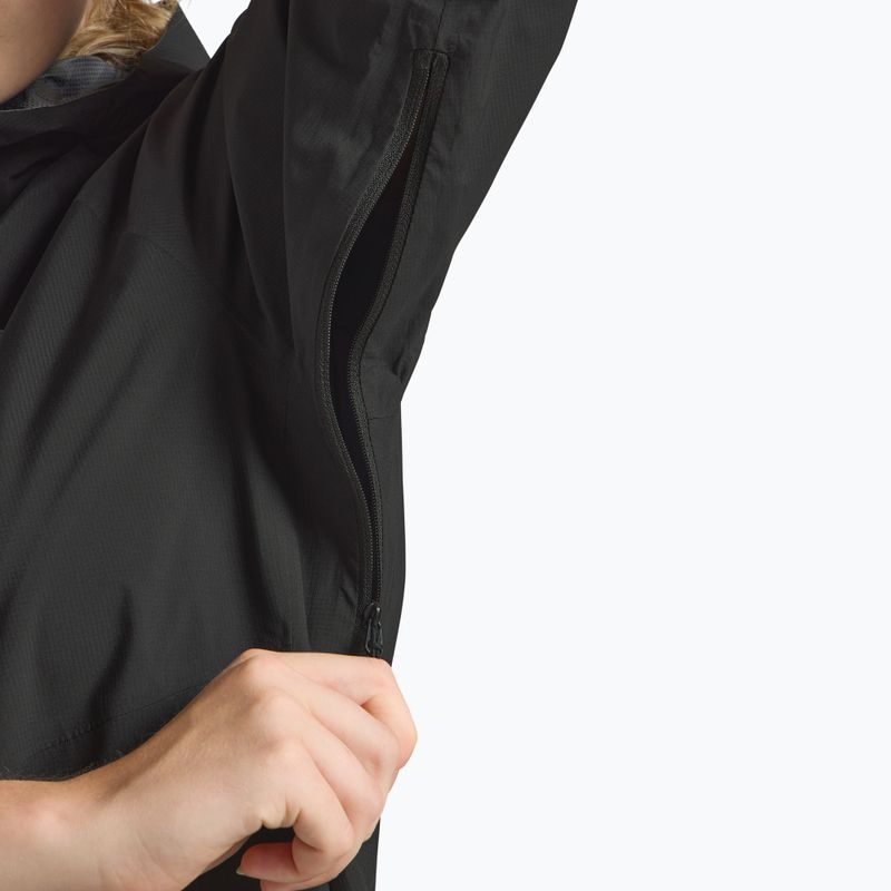 Jack Wolfskin Prelight 2.5L LT női esőkabát fekete 5