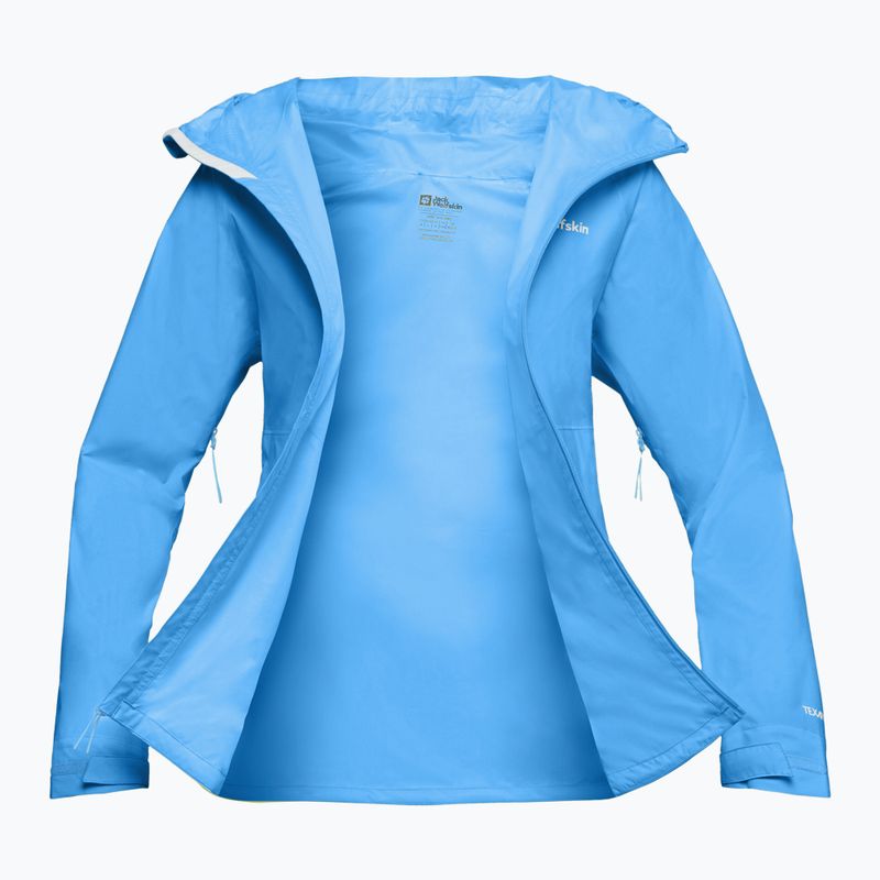 Jack Wolfskin női esőkabát Prelight 2.5L LT középkék 10