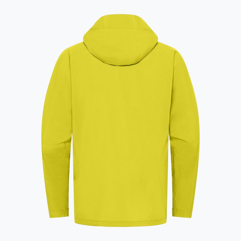 Jack Wolfskin Prelight 2.5L LT chartreuse férfi esőkabát 10