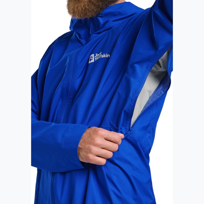 Jack Wolfskin Prelight 2.5L LT férfi esőkabát élénk kék 5