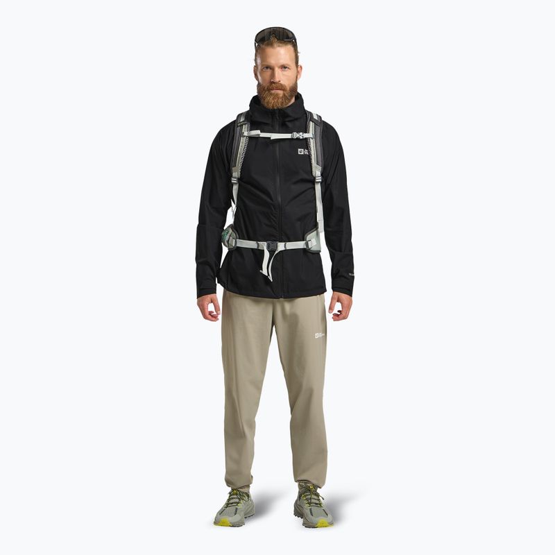 Jack Wolfskin Prelight 2.5L LT férfi esőkabát fekete 2