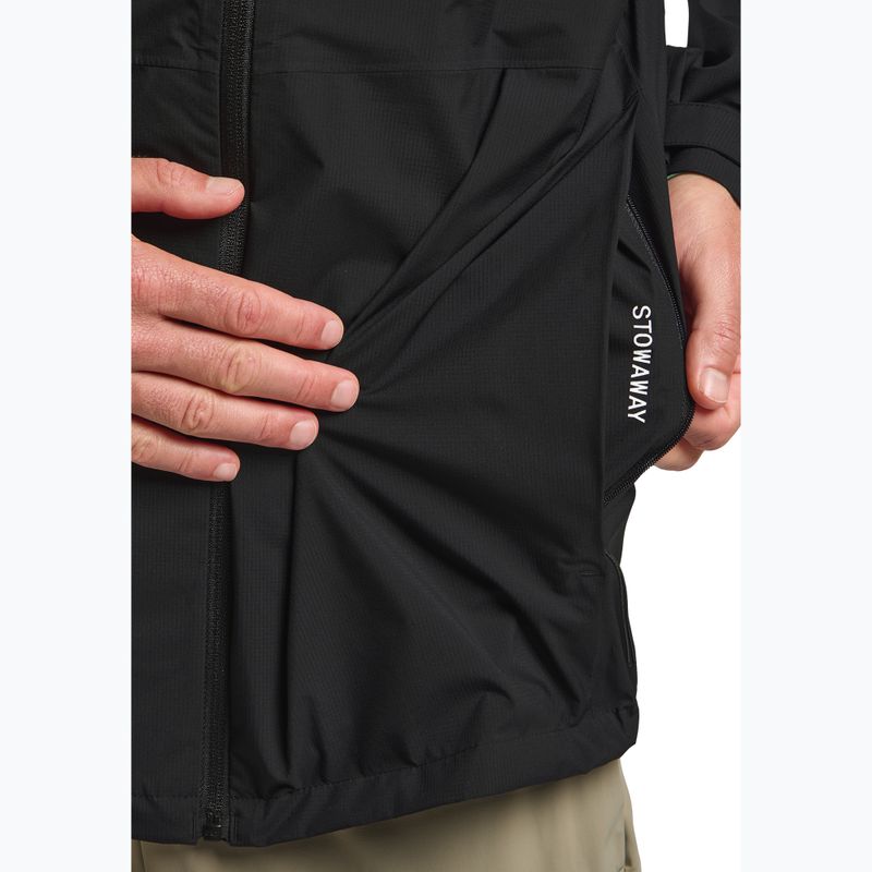 Jack Wolfskin Prelight 2.5L LT férfi esőkabát fekete 5