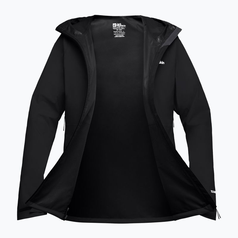 Jack Wolfskin Prelight 2.5L LT férfi esőkabát fekete 10