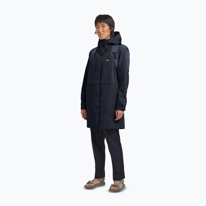Jack Wolfskin női mackintosh Terraview 2L dark navy sötétnavy 2