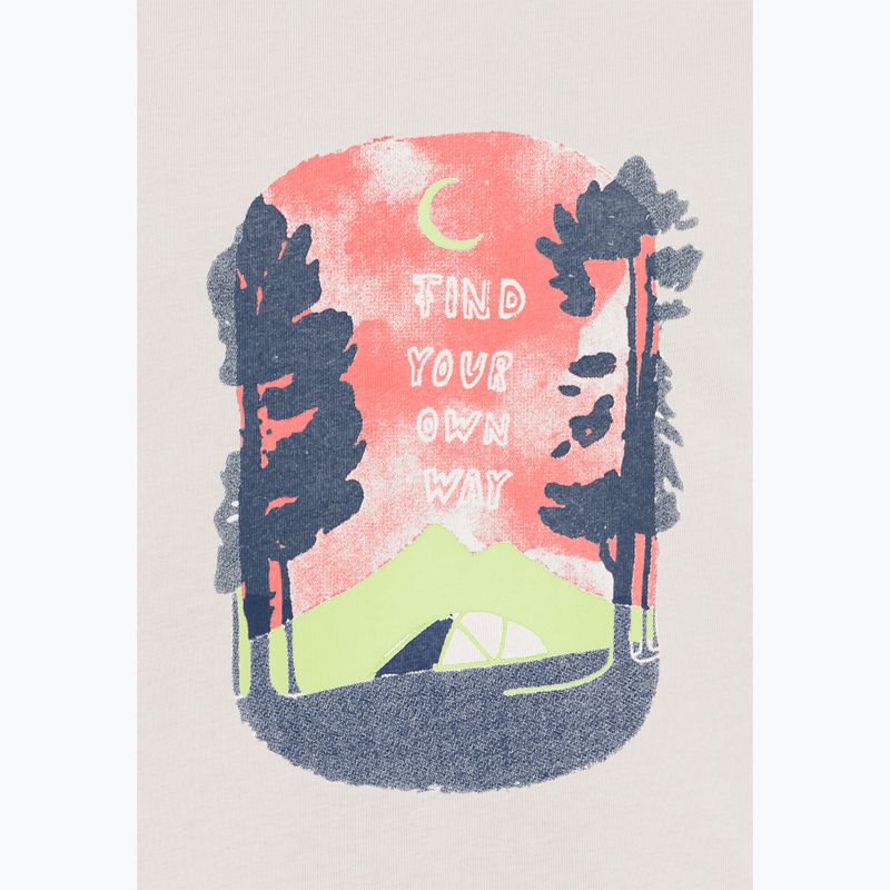 Jack Wolfskin gyermek póló Graphic print pamut fehér 7