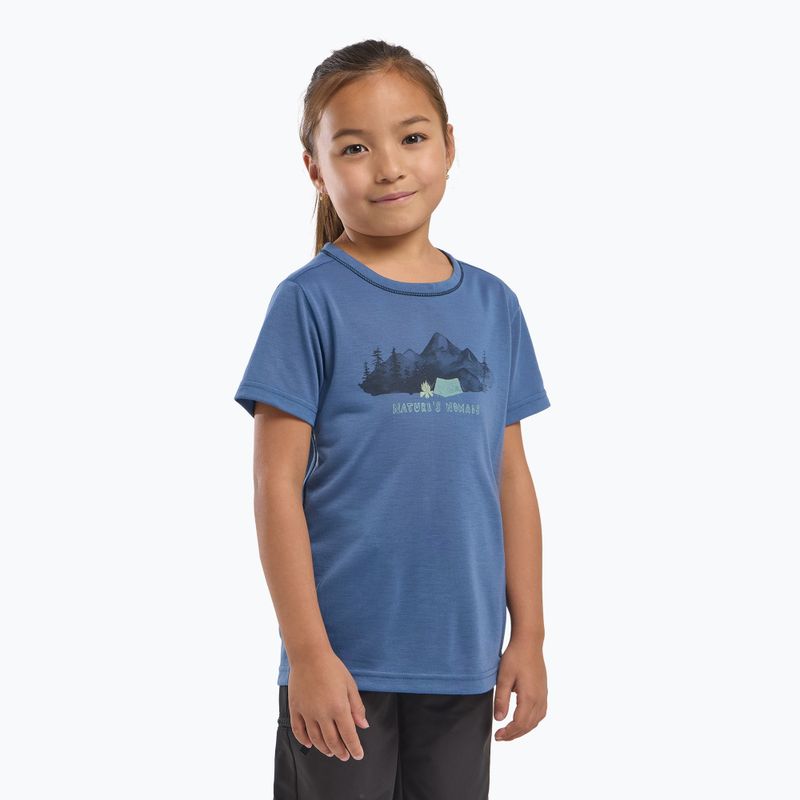 Jack Wolfskin Gyermek Hiking Graphic T shirt esti égbolt