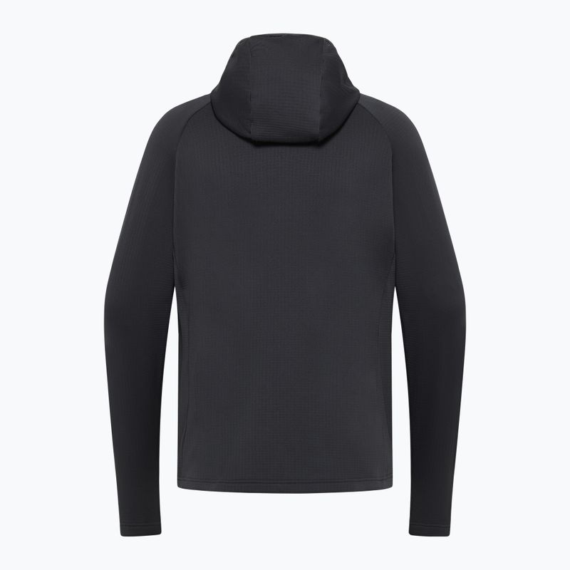 Férfi Jack Wolfskin Kolbenberg kapucnis, teljes cipzáras fantom fleece pulóver 10