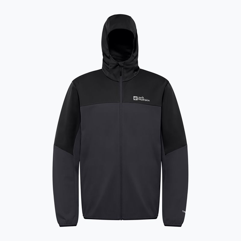 Jack Wolfskin férfi softshell dzseki Feldberg Hoody phantom 4