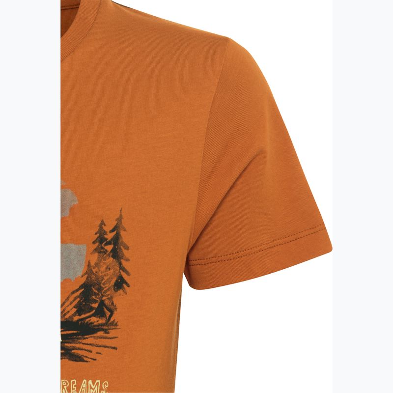 Jack Wolfskin gyerek póló Graphic Cotton T print soft amber 9