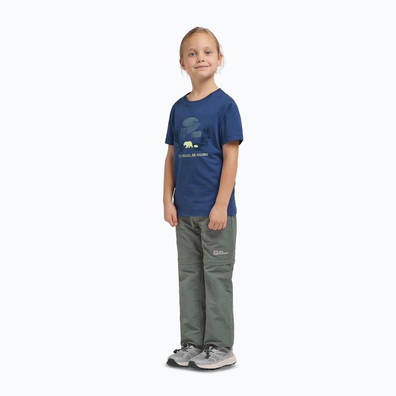 Jack Wolfskin gyerek póló Graphic Cotton T print esti égbolt 2