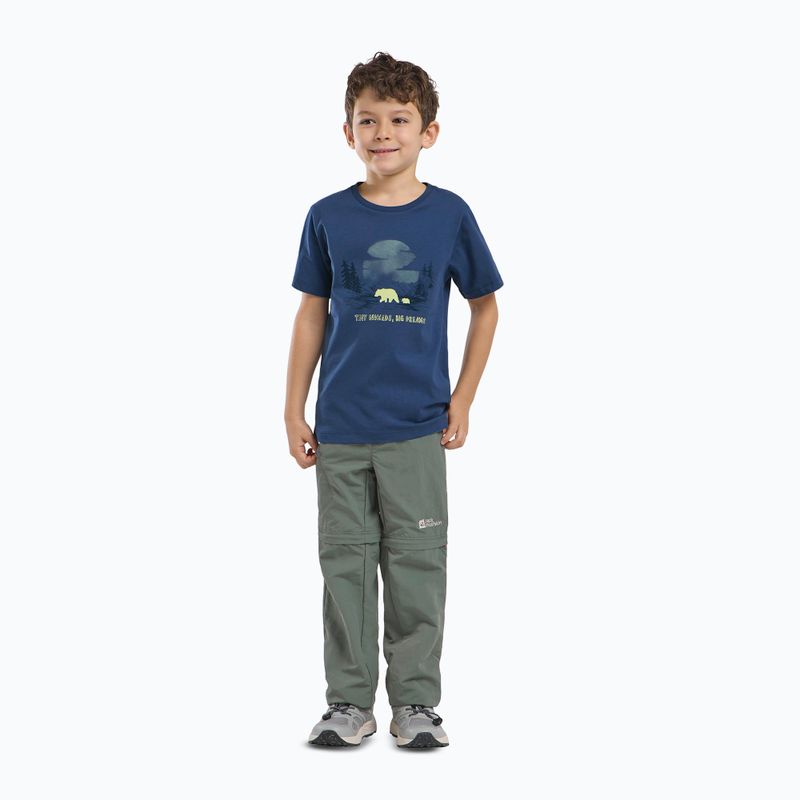Jack Wolfskin gyerek póló Graphic Cotton T print esti égbolt 7