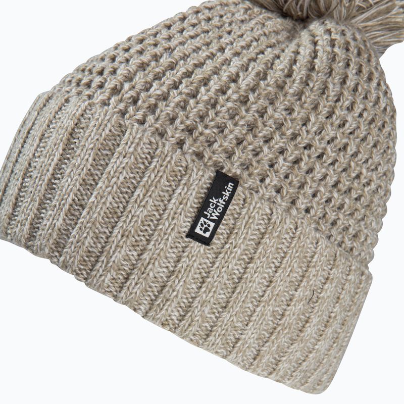 Női téli sapka Jack Wolfskin Medley Knit Beanie len 2