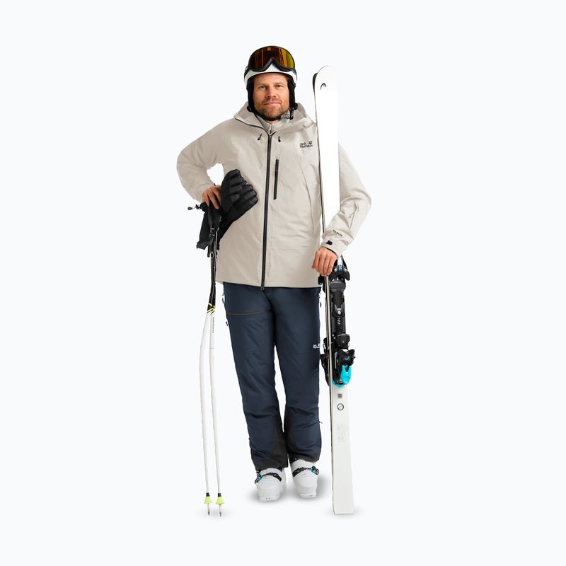 Férfi sídzseki Jack Wolfskin Flowline Pro 2L Ins pale sand 2