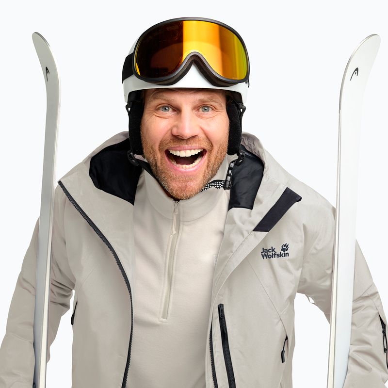Férfi sídzseki Jack Wolfskin Flowline Pro 2L Ins pale sand 4