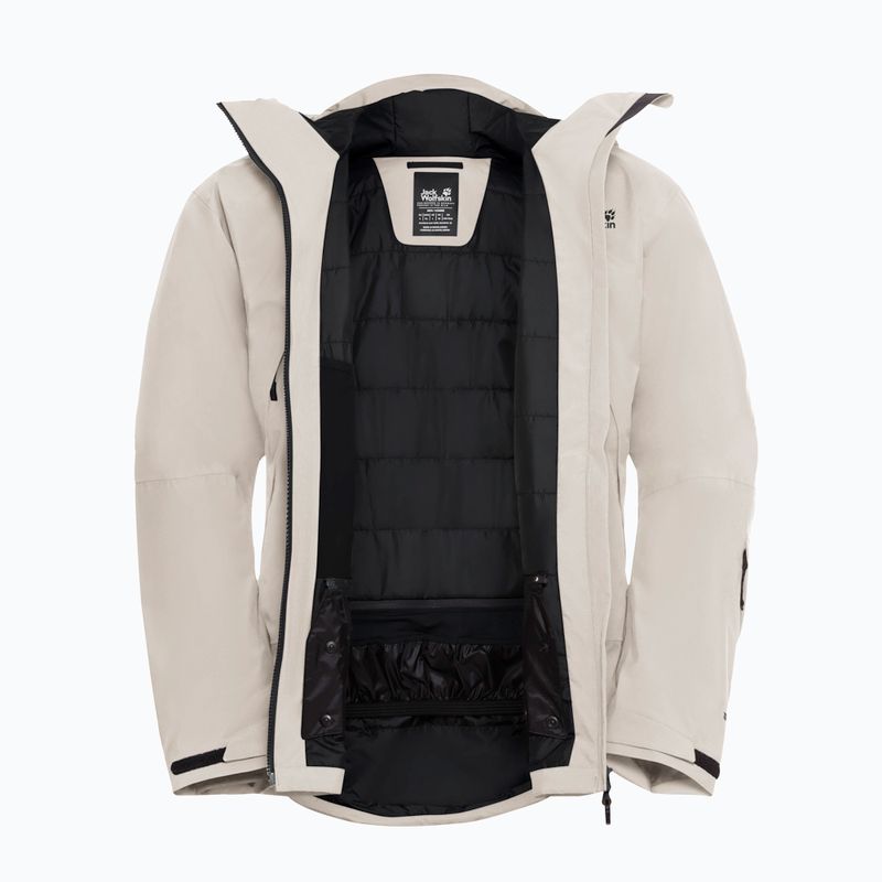 Férfi sídzseki Jack Wolfskin Flowline Pro 2L Ins pale sand 12