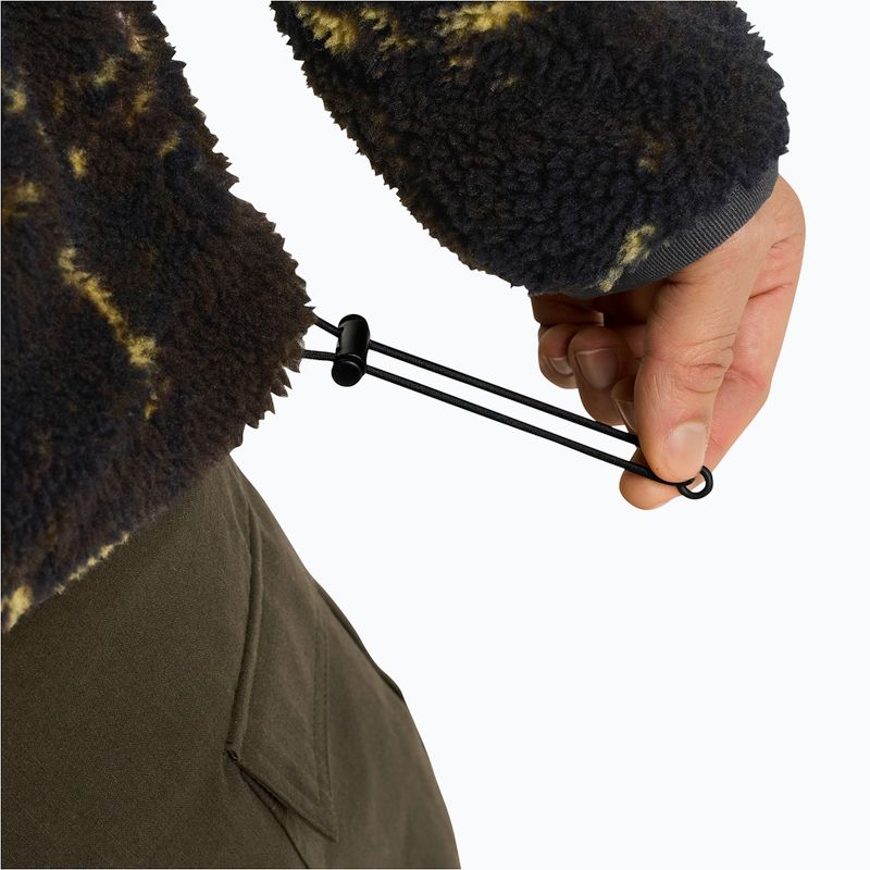 Férfi túrapulóver Jack Wolfskin Stone Lite Aop zuzmó tőzeg 6