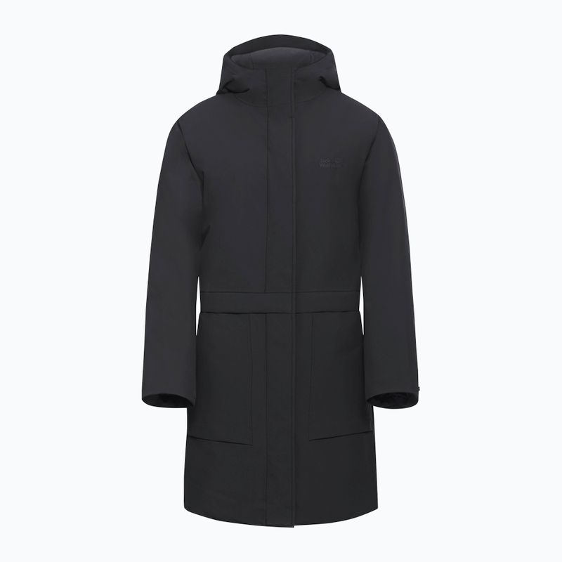 Női bélelt dzseki Jack Wolfskin Wintertide fekete 7