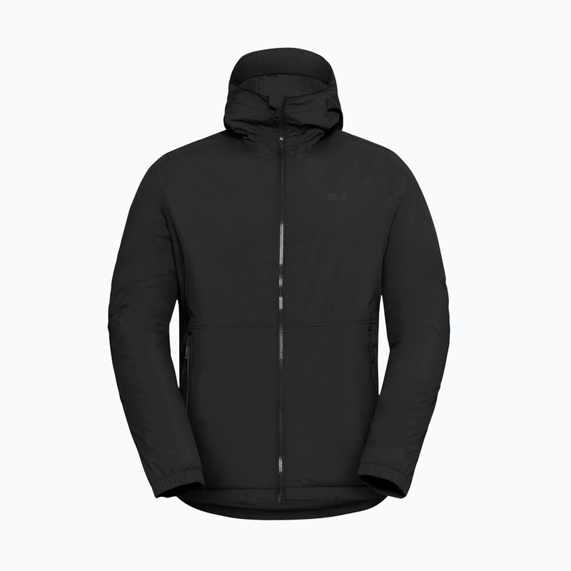 Férfi esőkabát Jack Wolfskin Pamir fekete 7