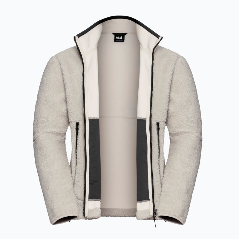 Férfi túrapulóver Jack Wolfskin Stone Lite halványsárga 9