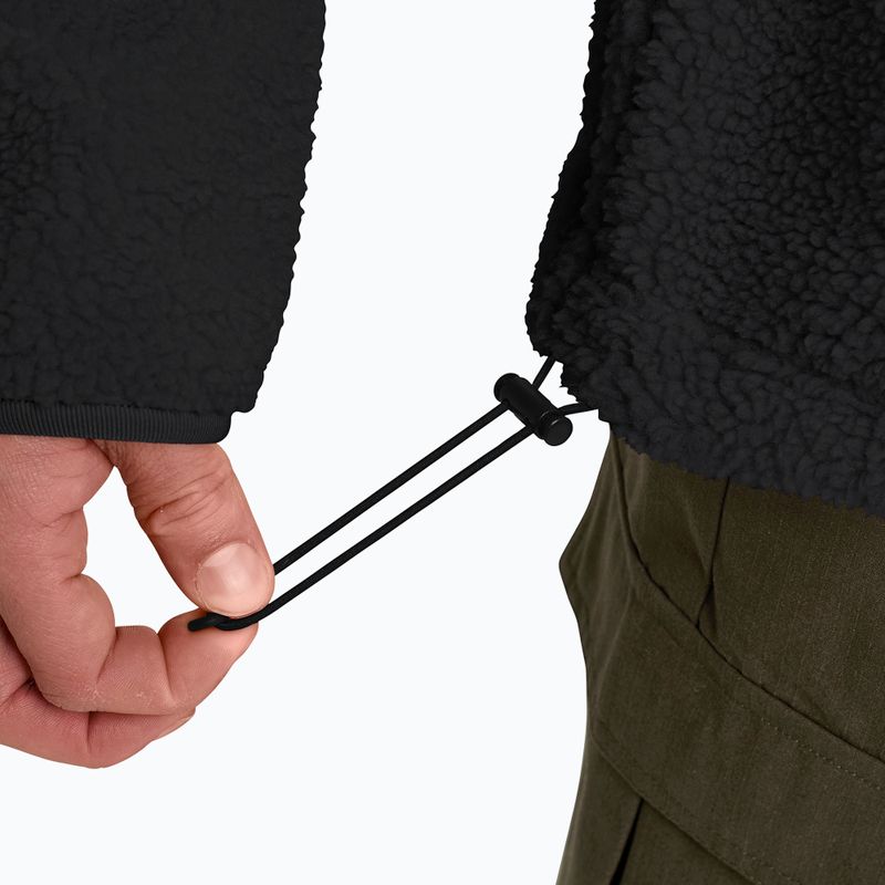 Férfi túrapulóver Jack Wolfskin Stone Lite fekete 6