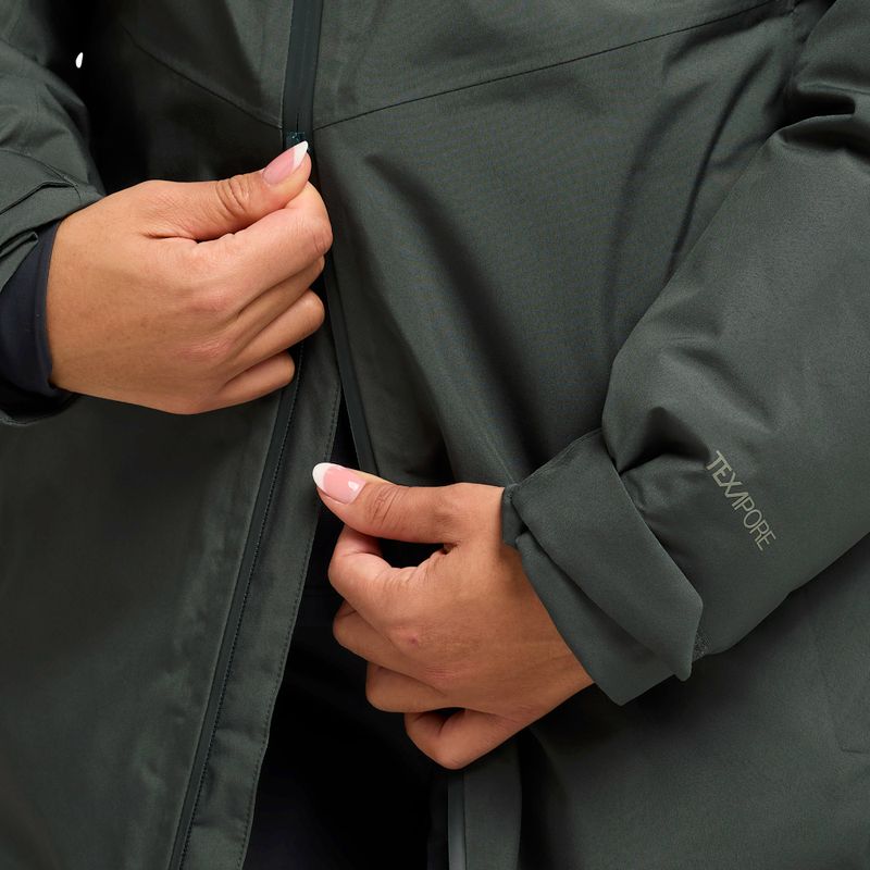 Női pehelykabát Jack Wolfskin Icecape 2L Down Ins Rds slate green 5