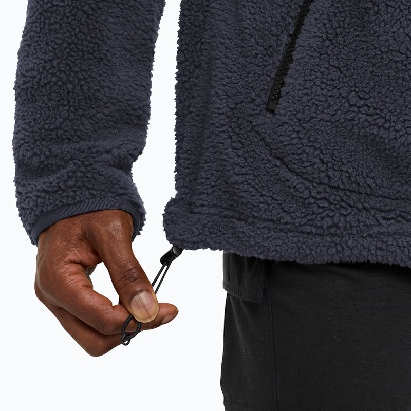 Férfi túrapulóver Jack Wolfskin Stone Lite kapucnis sötétkék 6