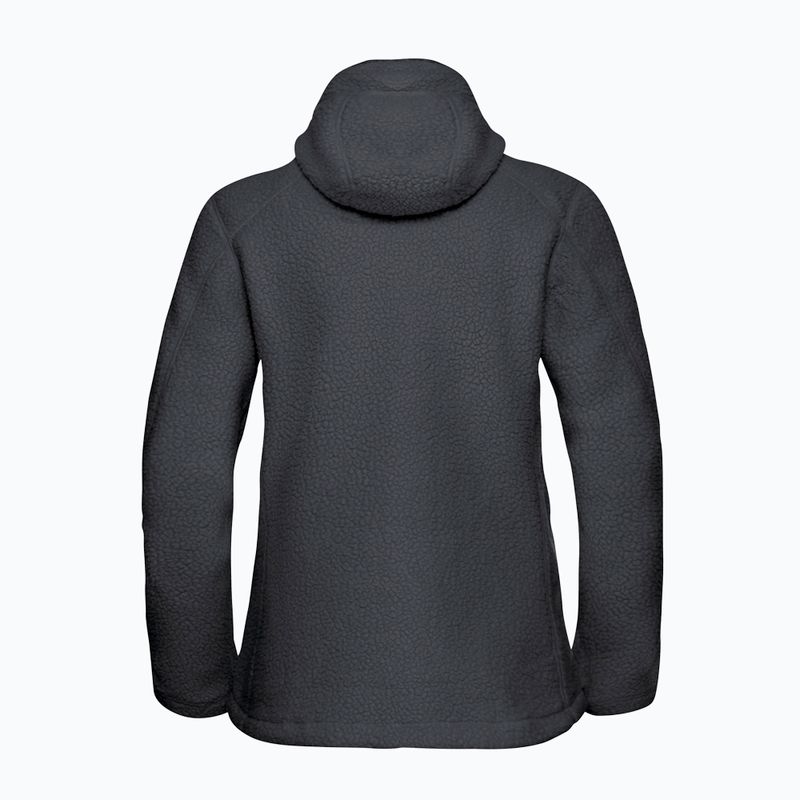 Női polár pulóver Jack Wolfskin Cradle Mountain Pile Full Zip phantom 8