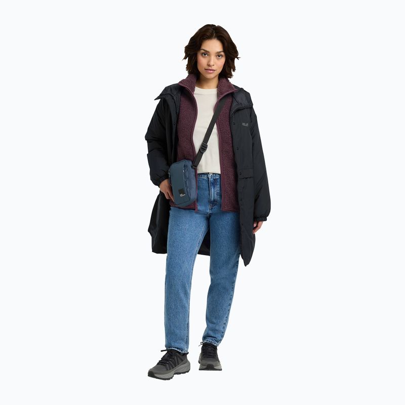 Női bélelt dzseki Jack Wolfskin Altay fekete 2