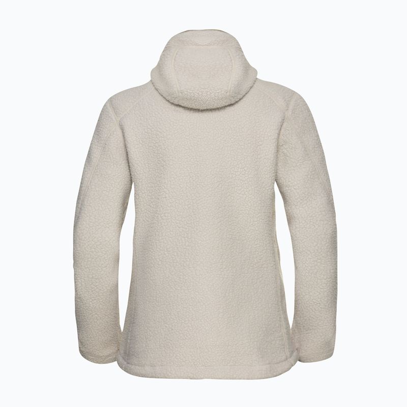Női polár pulóver Jack Wolfskin Cradle Mountain Pile Full Zip világos homok 8