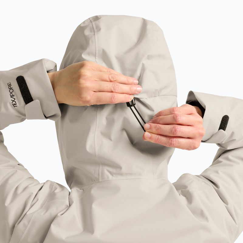 Női sídzseki Jack Wolfskin Flowline Pro 2L Ins világos homok 4