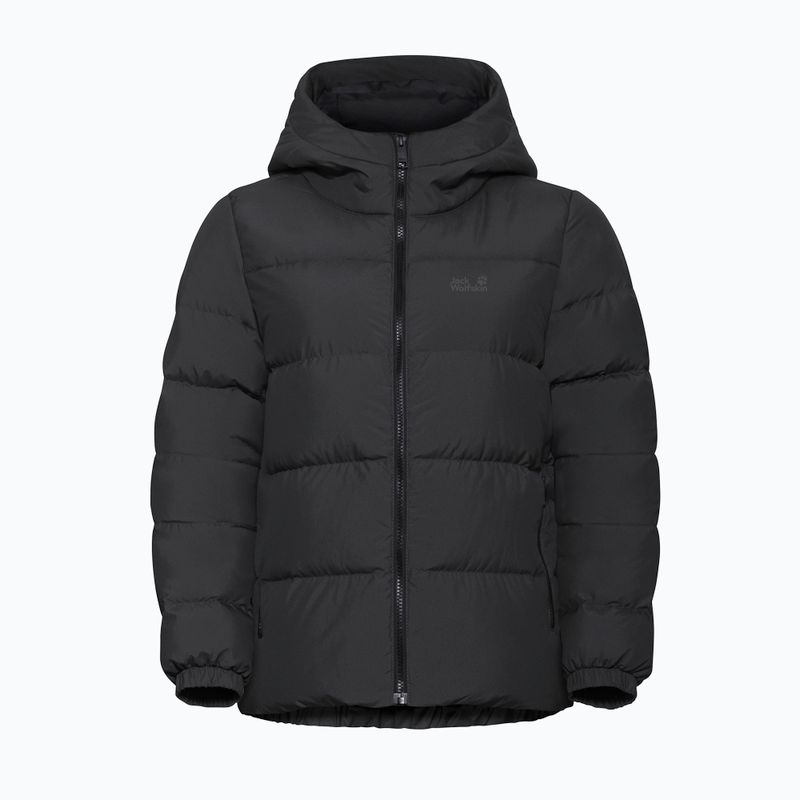 Női pehelydzseki Jack Wolfskin Frozen Palace fekete 7