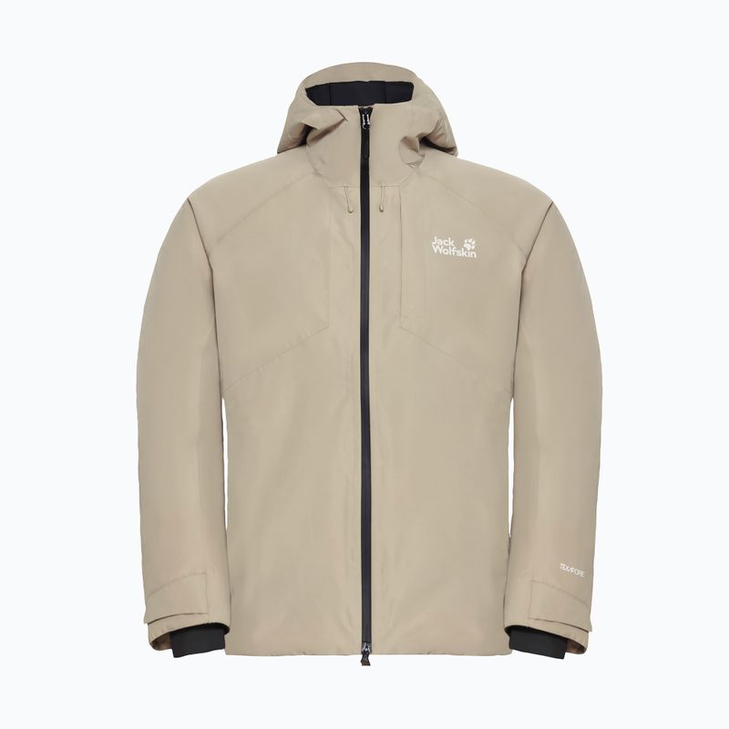 Férfi esőkabát Jack Wolfskin Icecape 2L Down Ins Rds lenvászon 7