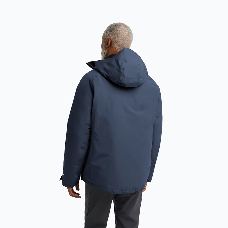 Férfi esőkabát Jack Wolfskin Icecape 2L Down Ins Rds midnight sky 3